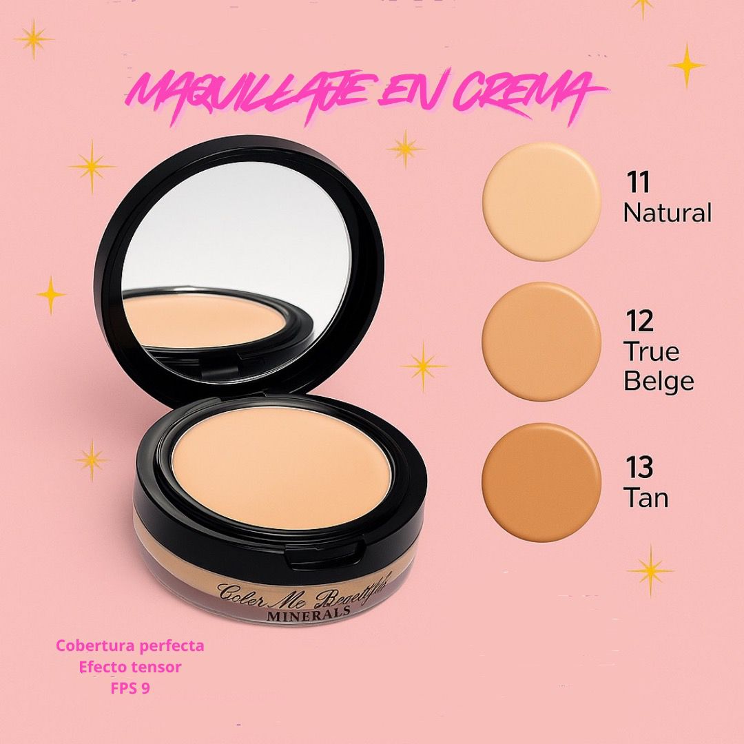 maquillaje en crema eclat